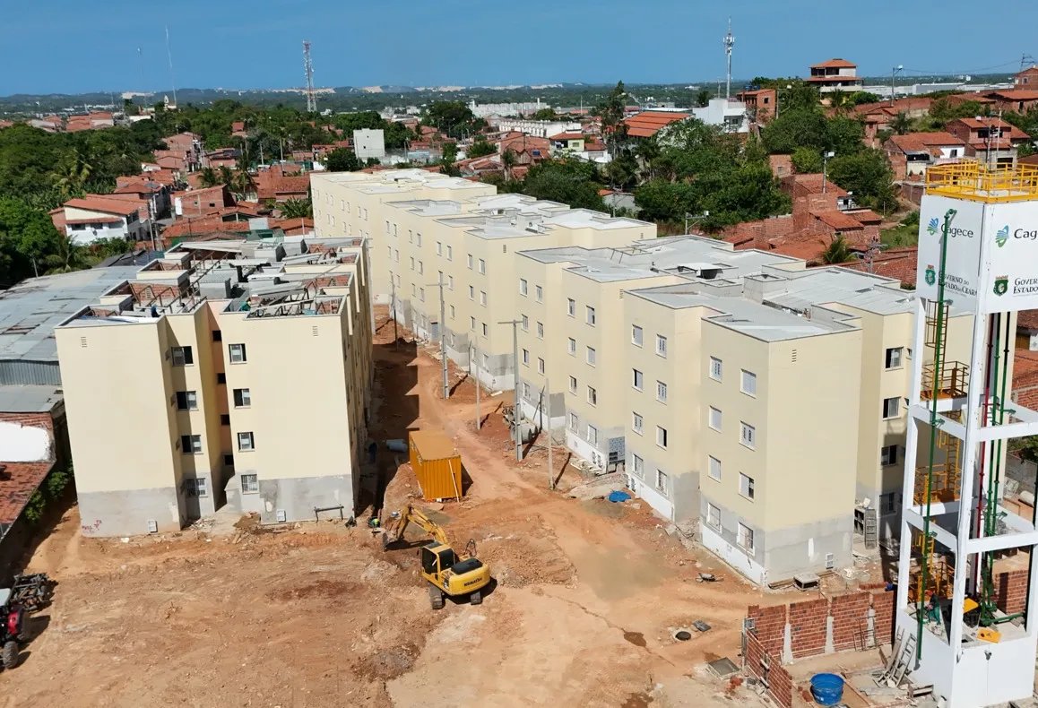 imagem área do Residencial Paupina